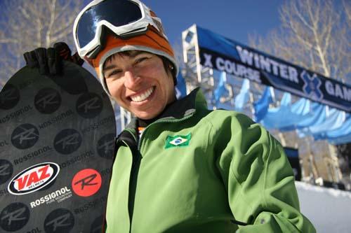 A snowboarder Isabel Clark acaba de conquistar mais uma medalha de ouro em sua carreira / Foto:Iva Fuenzalida